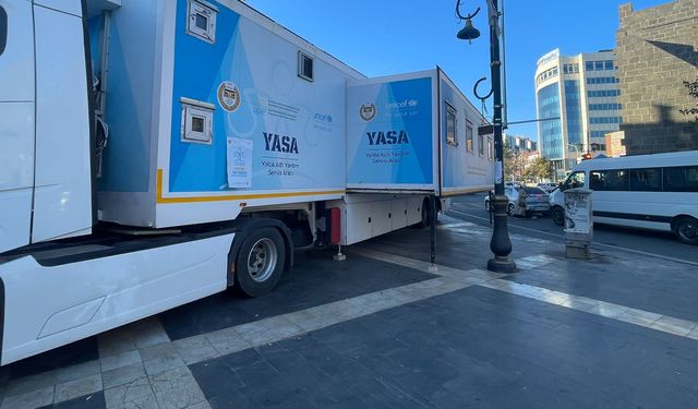 Mobil adli yardım aracı Diyarbakır’da