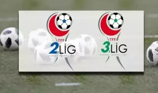 TFF 2. Lig ve TFF 3. Lig'de sezon planlaması değişti