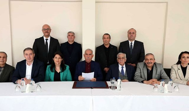 DEM Parti İmralı heyeti Öcalan görüşmesini açıkladı