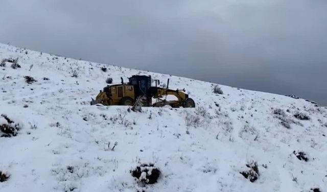 Elazığ'da kapalı köy yolu 103’e yükseldi
