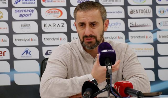 Erzurumspor hocası Özbalta: Oyuncularımın pes etmemesi beni memnun etti