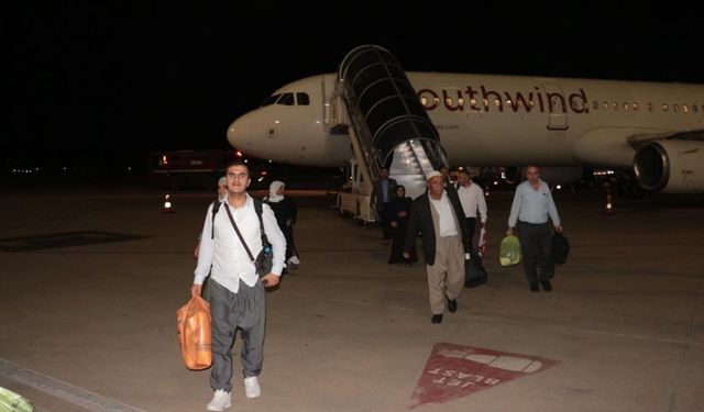 Suudi Arabistan’dan Şırnak’a ilk uçak seferi