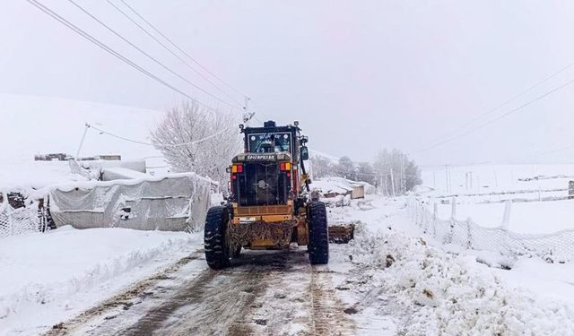 Van'da 102 yerleşimin yolu ulaşıma kapandı