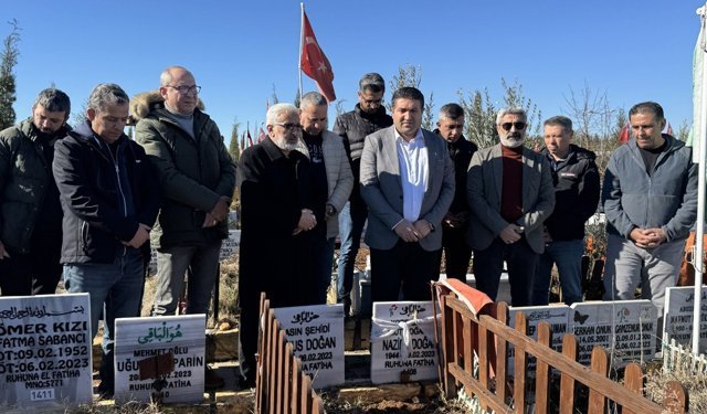 Adıyaman'da, depremde hayatını kaybeden gazeteciler anıldı