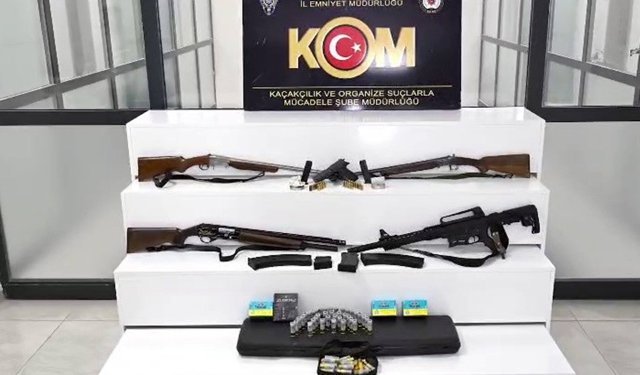 Adıyaman’da silah operasyonu: 7 gözaltı