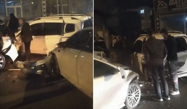 Batman'da zincirleme kaza