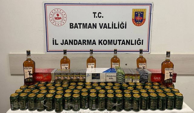 Batman’da kaçakçılık operasyonu: 49 gözaltı