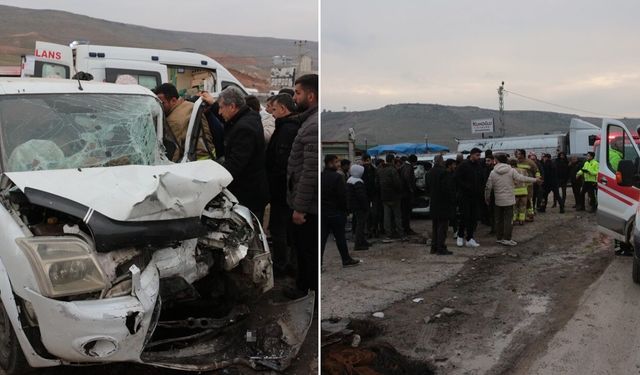Şırnak Cizre'deki kazada 1 yaralı