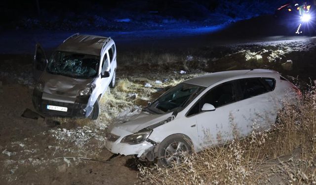 Elazığ’daki kazada 1 yaralı