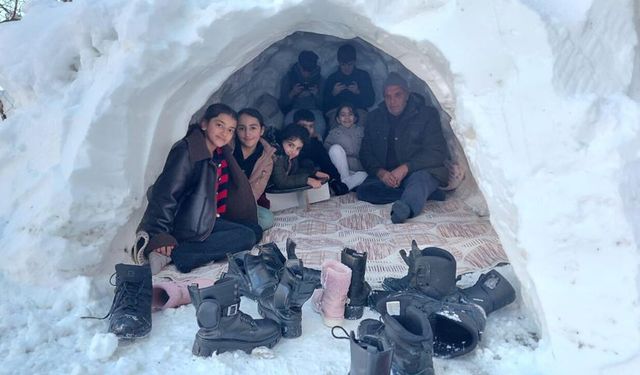 Hakkarili Yunus'tan iglo evi