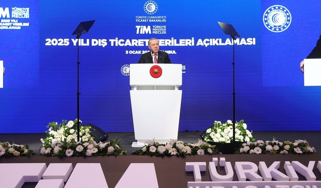 Erdoğan'dan 2025 yılında ihracat rekoru açıklaması