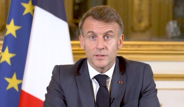 Fransa Cumhurbaşkanı Macron'dan Suriye açıklaması