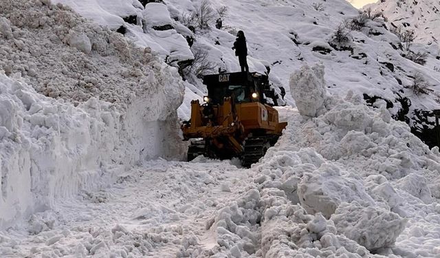 Şırnak’ın Beytüşşebap ilçesinde çığ tehlikesi: Eğitime 1 gün ara