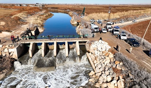 Sulama kanalındaki arama 13'üncü gününde