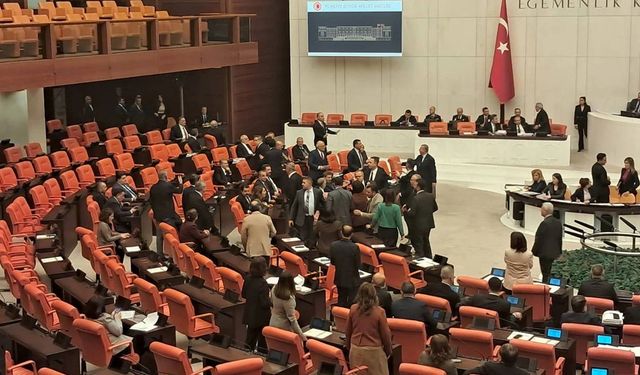 TBMM'de DEM Parti - İYİ Parti gerginliği