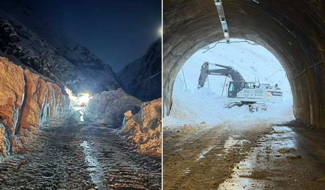 Hakkari-Van yolu  açıldı