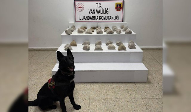 Van'da 24 kilo eroin ele geçirildi