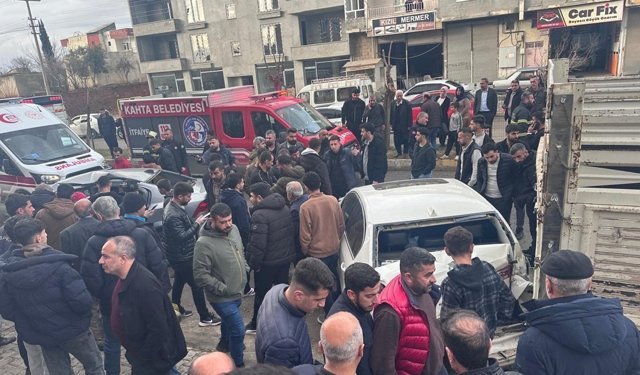 Adıyaman’daki kazada 1’i ağır 3 yaralı