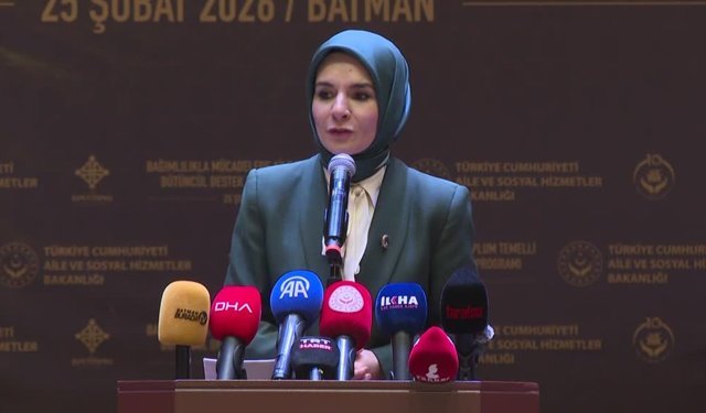 Aile Bakanı Göktaş, Batman'da