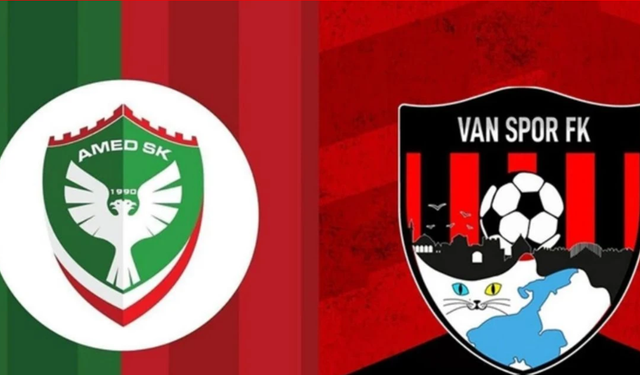 Amedspor Vanspor karşılaşması başladı