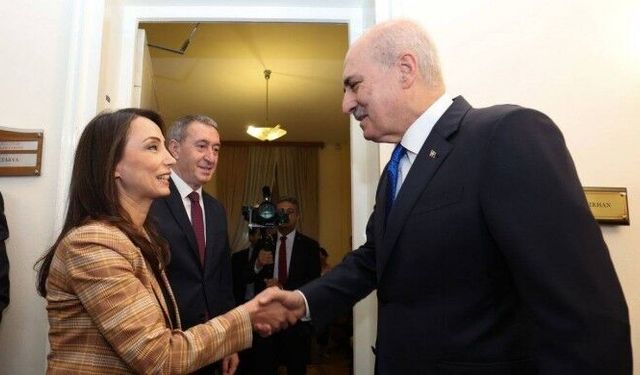 Meclis Başkanı’ndan DEM Parti Eş Genel başkanlarına ziyaret