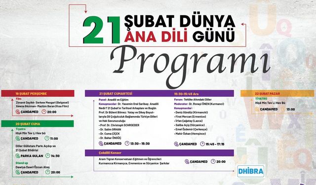 Diyarbakır’da Dünya Anadil Günü kutlaması hazırlığı