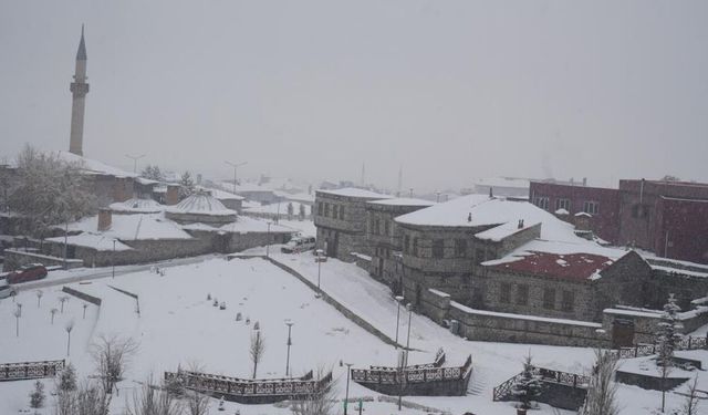 Van'da 1 gün kar tatili