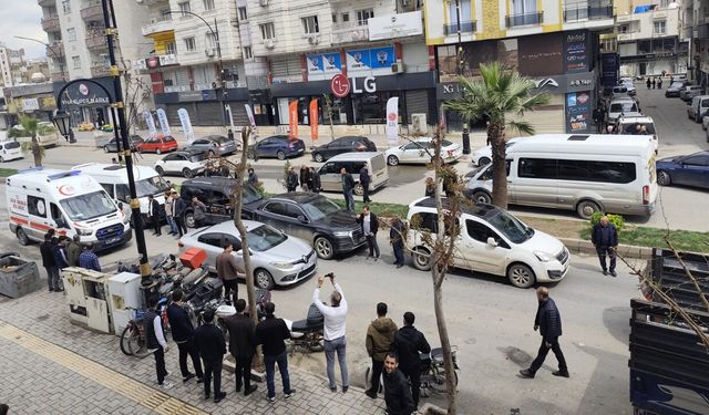 Cizre'de zincirleme trafik kazası: 1 yaralı