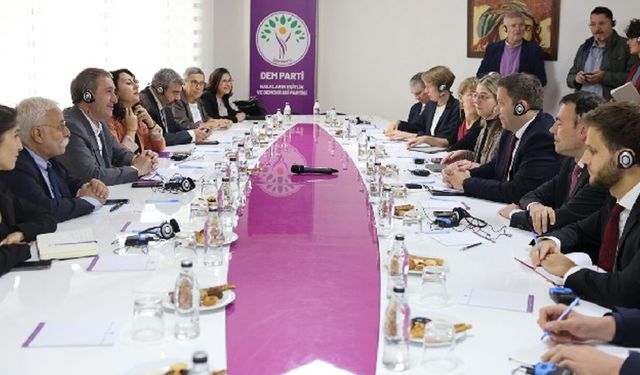 DEM Parti MYK, gündem için toplandı