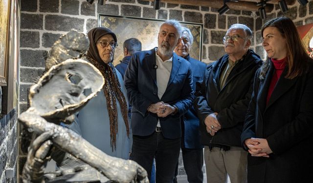 Dilsiz Belleğin İzdüşümü” DİTAV’ta sergilendi