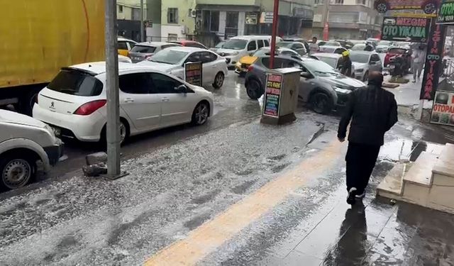 Diyarbakır’da 10 dakika sürdü, hayat durdu