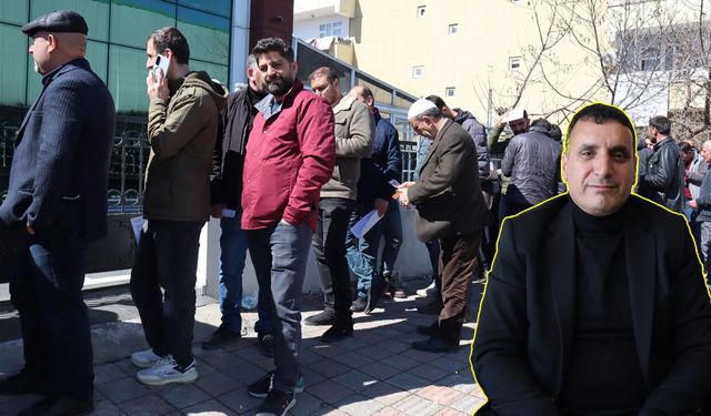 Diyarbakır’da plaka kuyruğu