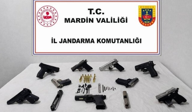 Mardin'de silah kaçakçılığı operasyonu