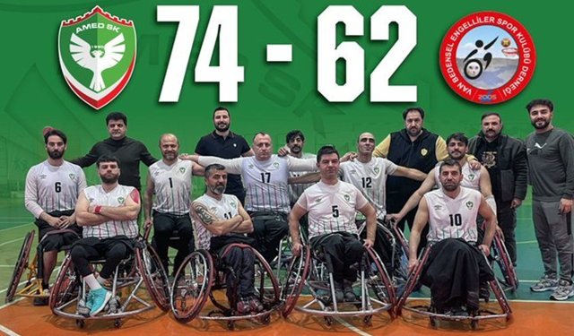 Amedspor 12 farkla galip geldi