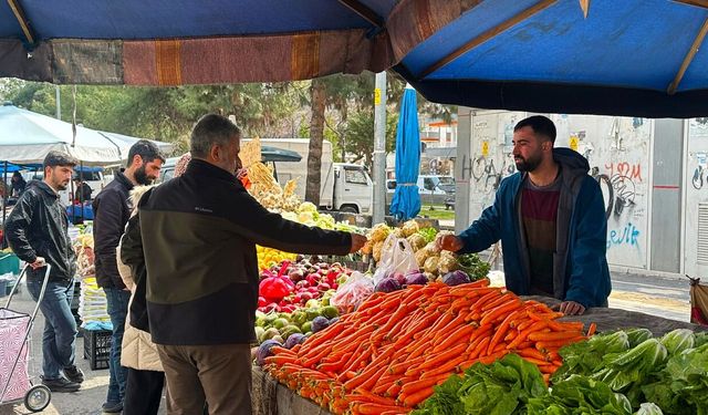 Savaş ateşi Diyarbakır’daki semt pazarını vurdu