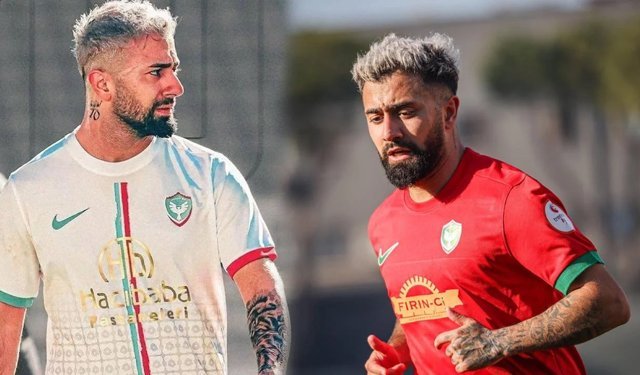 Amedsporlu yıldız futbolcunun babalık sevinci