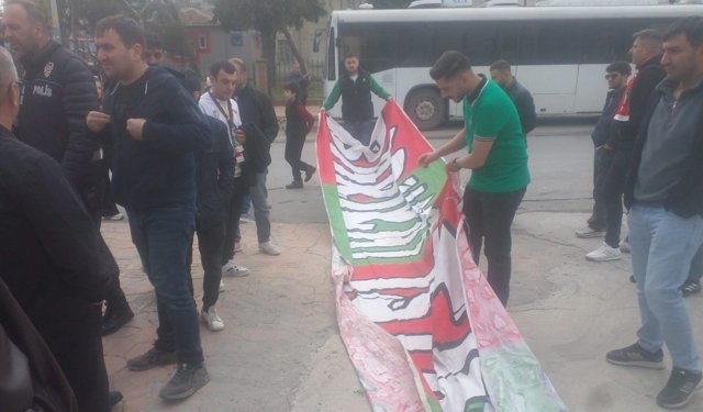 Amedspor'un sadece bir pankartına izin verildi