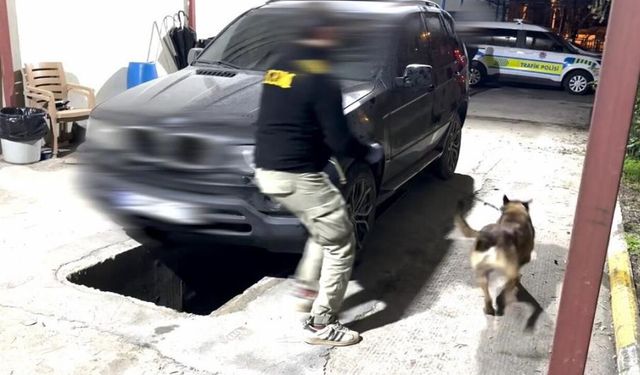 Batman'da araçta zulalanmış 24 kilo uyuşturucu çıktı