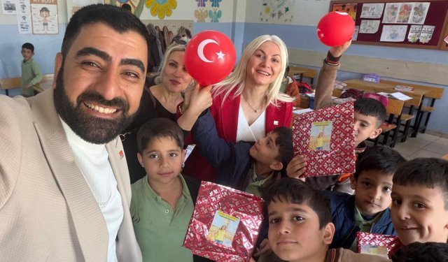 Diyarbakır’da 23 Nisan’da çocuklara anlamlı hediye