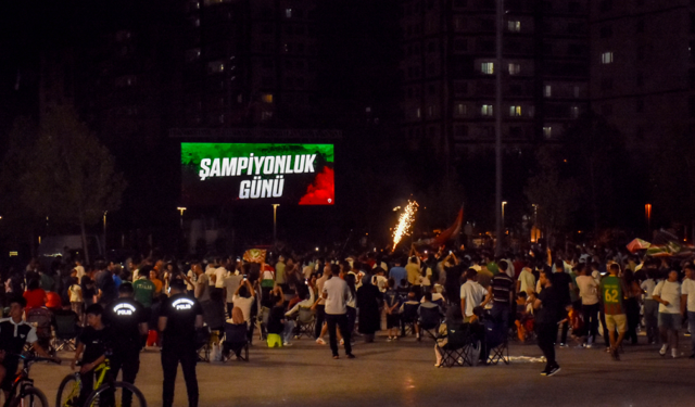 Amedspor'un şampiyonluk maçı için kurulacak dev ekranların yerleri belli oldu