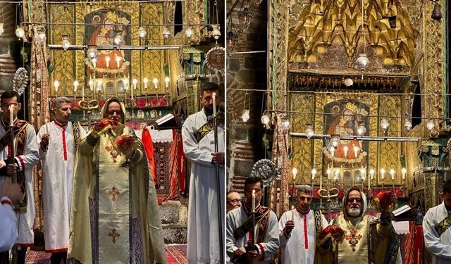 Diyarbakır'da kilisede 'paskalya bayramı'