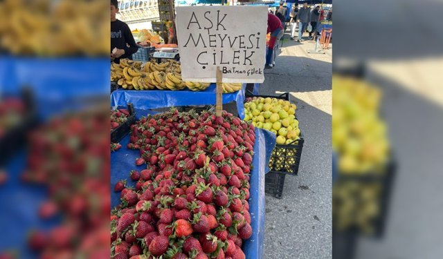 Diyarbakır’da ‘aşk meyvesi’ tezgâhta