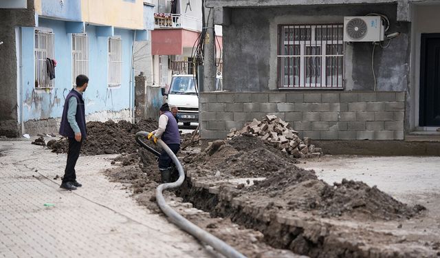 Diyarbakır’da o mahalleye yeni içme suyu hattı