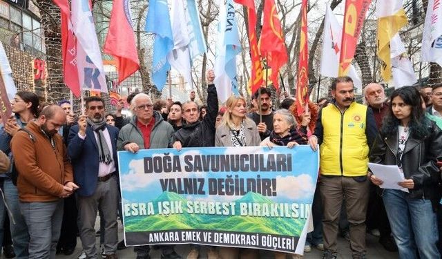 Doğa savunucuları: Esra Işık'ın serbest bırakılsın