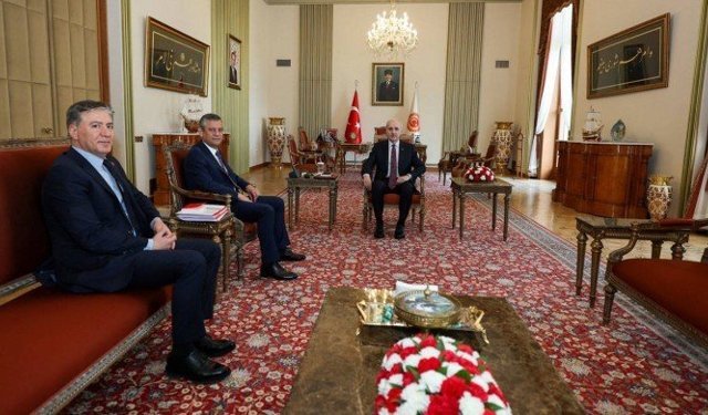 Meclis Başkanı ile görüşen Özel’den açıklama
