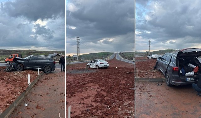 Urfa Siverek’teki kazada 8 yaralı