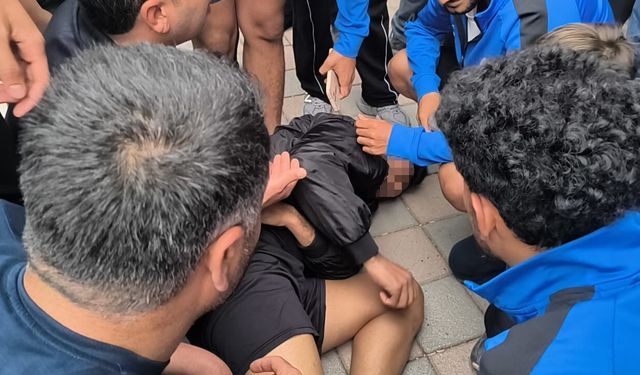 Amedspor konvoyunda kaza