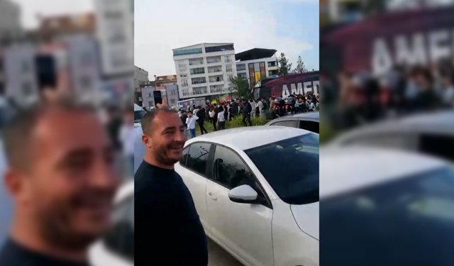 Boş Amedspor otobüsüne şampiyon karşılaması