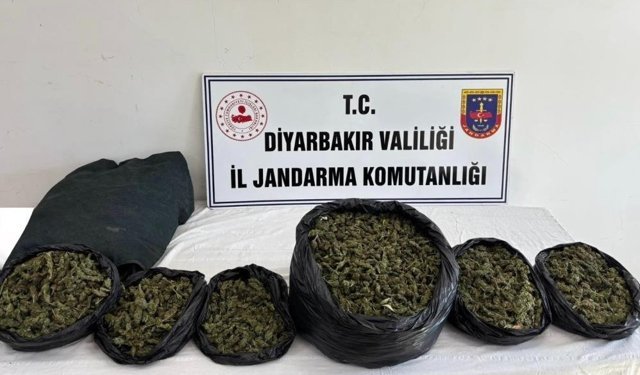 Diyarbakır'da narkotik operasyonu