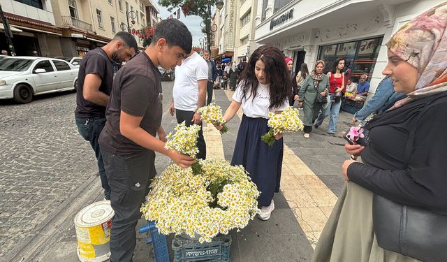 Diyarbakır’ın kalbinde bahar çiçekleri